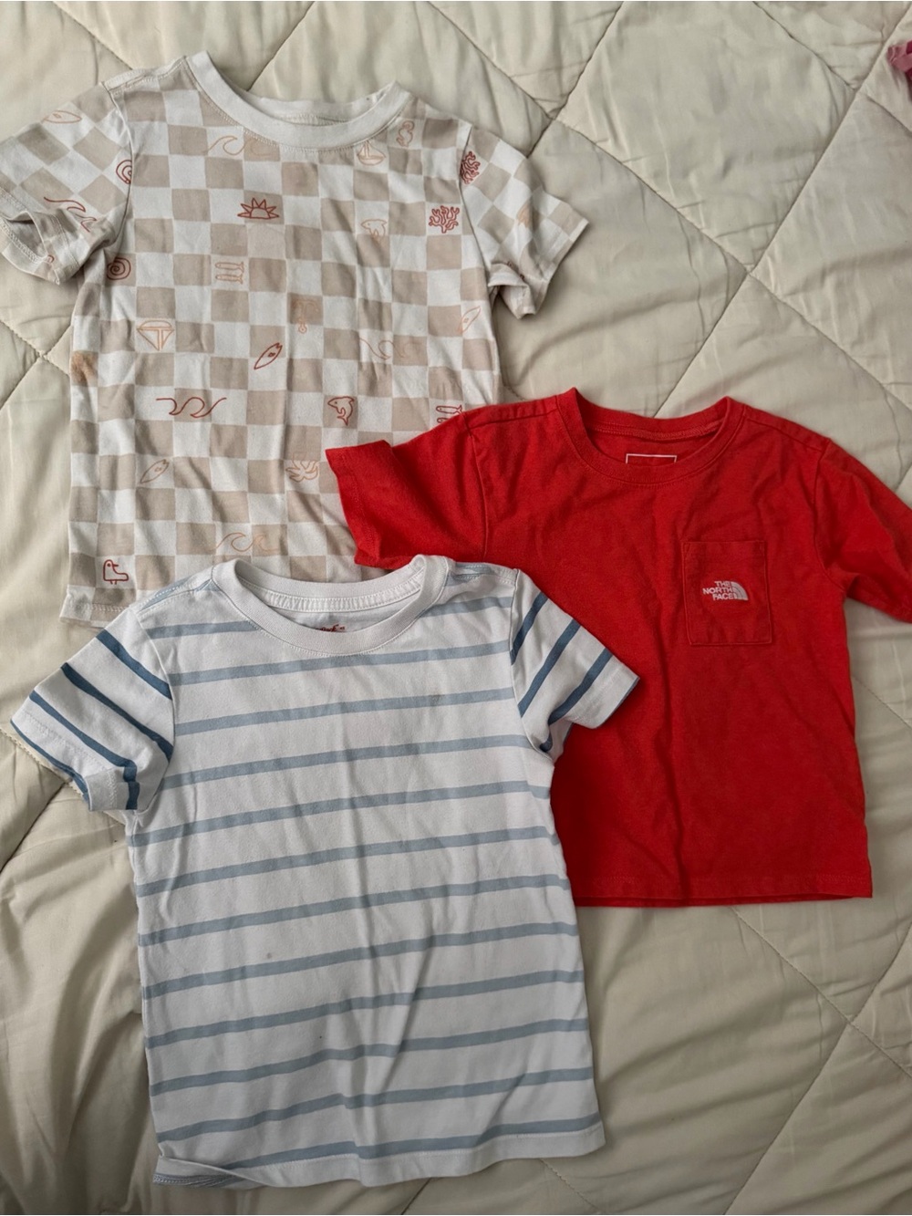 Theee pack toddler boy Tee set